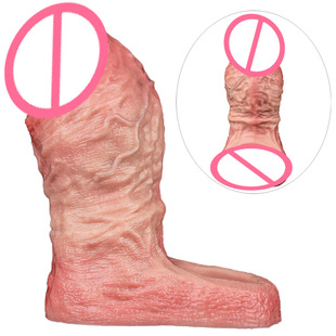 Manual Wear Cump Particle Mace Male Penis Thick Bedding Sex Products Scrotum Ring Opening Cover