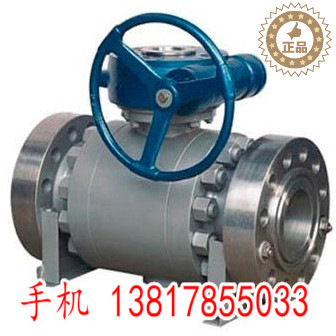 Q347美标锻钢硬密封固定球阀 硬密封涡轮法兰浮动球阀Q41F