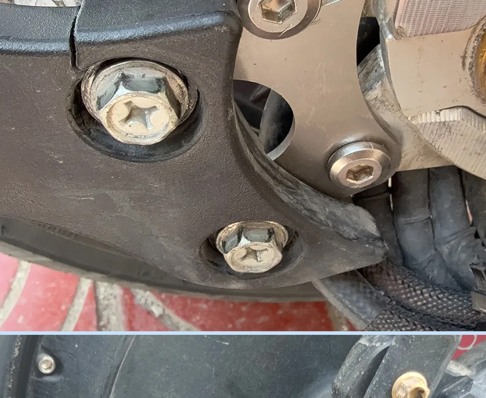 Mudguard Bracket Suitable for Ninebot E200P300 Modified Flat Fork Rear Shift Extension Mudguard Bracket