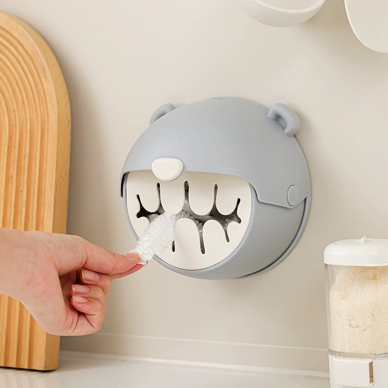 Большой медведь одноразовый комплект для хранения полиэтиленовой пленки коробка для хранения настенный фильтр сетка для хранения полиэтиленовой пленки специальная коробка для хранения полиэтиленовой пленки