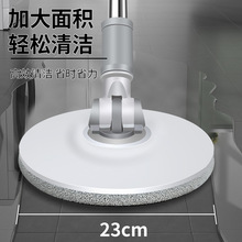 小圆桶免手洗旋转拖把净污分离干湿两用懒人拖把超细纤维拖把桶