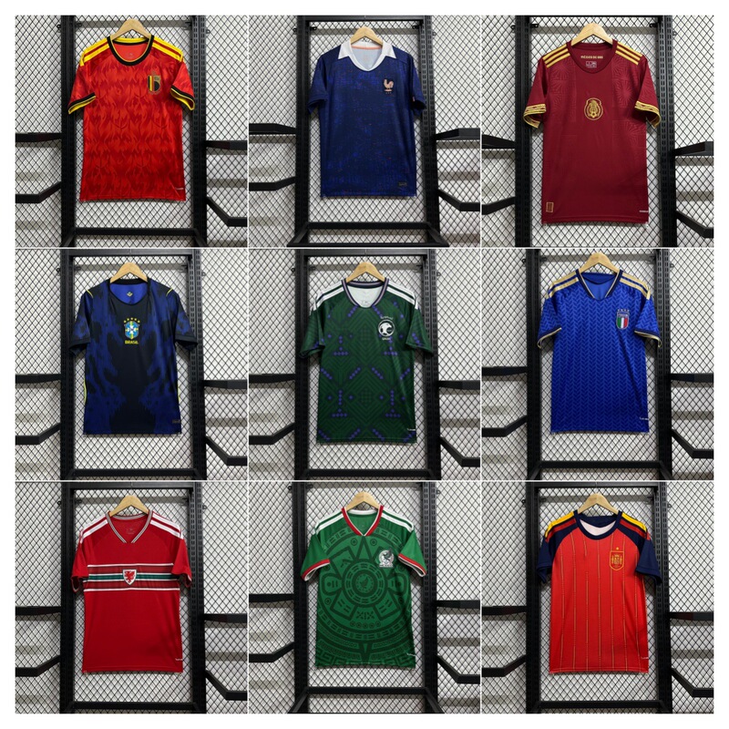 2026 World Cup National Team Football Jerseys Brazil France Norway Japan Argentina Germany Match Uniform