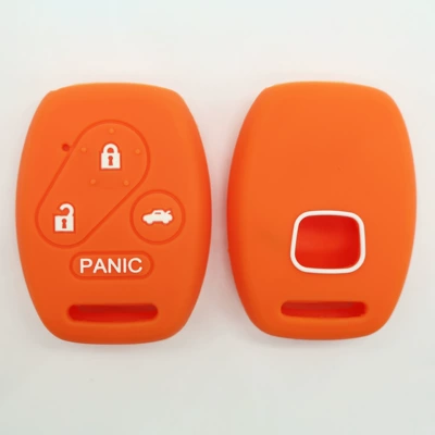 Static Rod/Key Bag, Silicone Key Cover Ready for - orange