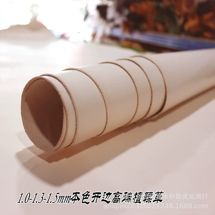 1,0-1,3-1,5 мм основной цвет растительного дубления кожа гипс кора ручная резьба Внутренняя кожа DIY кожа