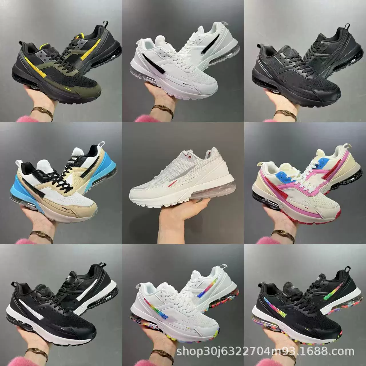 Putian Shoes Air Max270 V6 Mesh Breathable Wear-Resistant Anti-Slip Running Shoes Men's and Women's Casual Sports Shoes Export