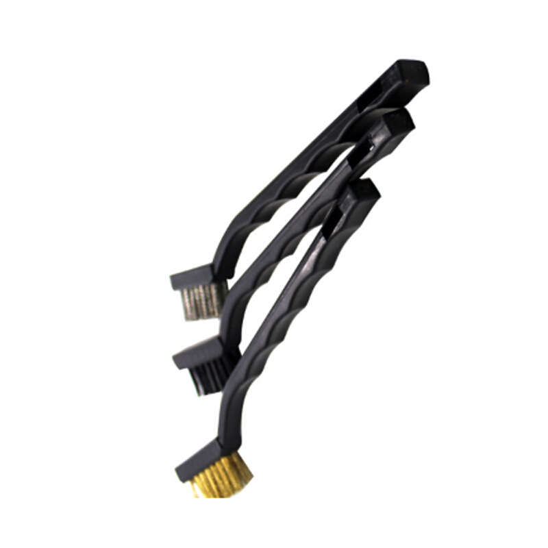 Juego de cepillos de 3 piezas SHEFFIELD S117010 Escudo de acero