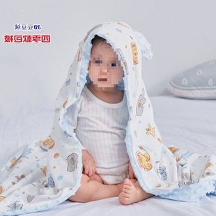 Newborn Baby Blankets, Newborn Baby Clothes, Spring, Autumn and Summer Baby Pure Cotton Blankets, Thin Delivery Room Discharge Baby Supplies