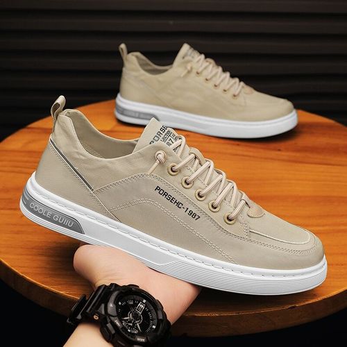 Canvas shoes for men - Summer new breathable white shoes for men, Korean style versatile sports casual sneakers trendy shoes