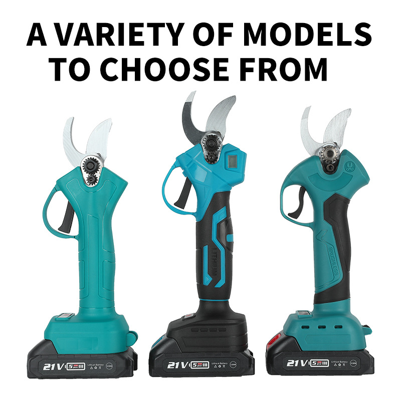 tijeras eléctricas de rama tijeras de rama gruesa de árboles frutales jardín tijeras de poda eléctrica portátiles domésticas