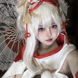 公孙离祈雪灵祝cos服皮肤cosplay女套裙荣耀原神农药女头饰-阿里巴巴