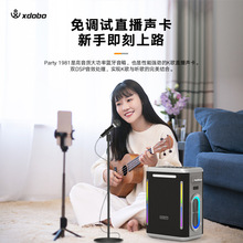 XDOBO喜多宝Party 1981蓝牙音箱300W会议K歌直播乐器高音质音响