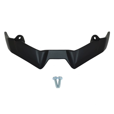 Suitable for Yamaha MT-125 MT-15 20-23 modified front beak beak shark fin fixed wind wing (Motorcycle Fender) - black