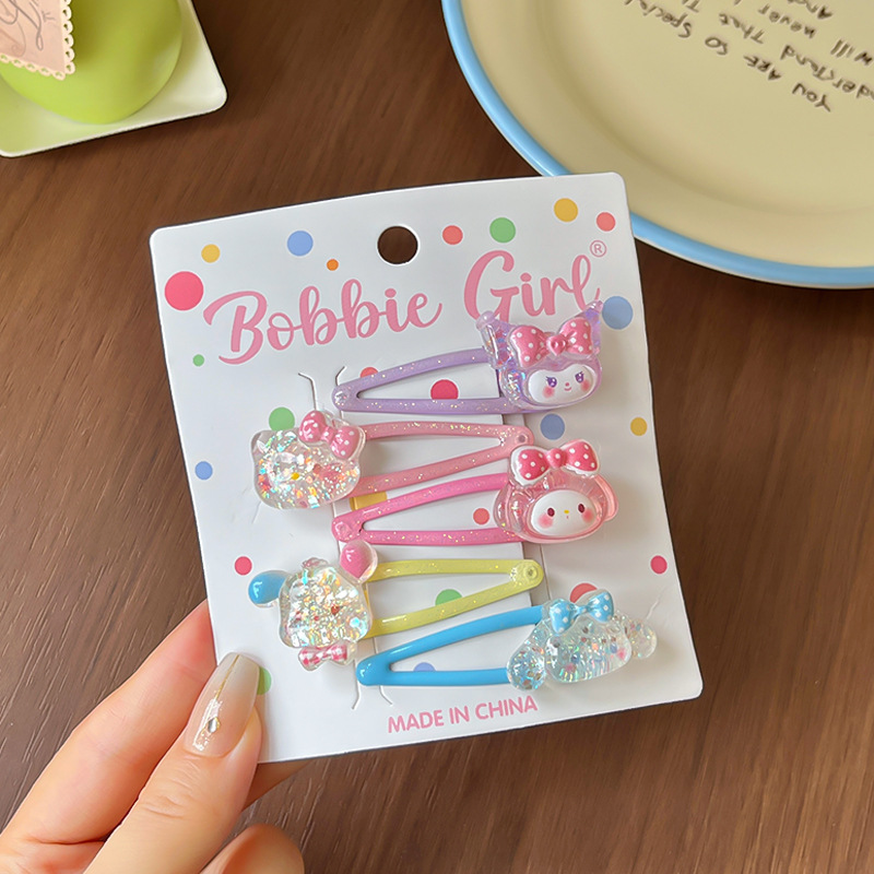 F8940-3# cartoon bb clip five-piece set