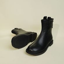 W8577-1 ��Ƥ��ѥŮ2023�ﶬ�¿�ٴ���Ƥƽ��Ůѥ��a 41-44