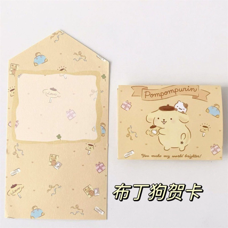 Sanrio, брендовые качественные милые открытки для друзей, почтовая открытка