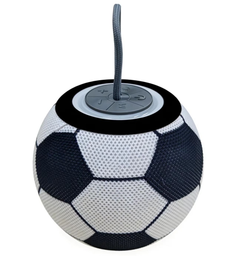 Modelo privado transfronterizo de alta gama creativo de la Copa del Mundo de fútbol sonido redondo tela altavoz Bluetooth portátil subwoofer portátil