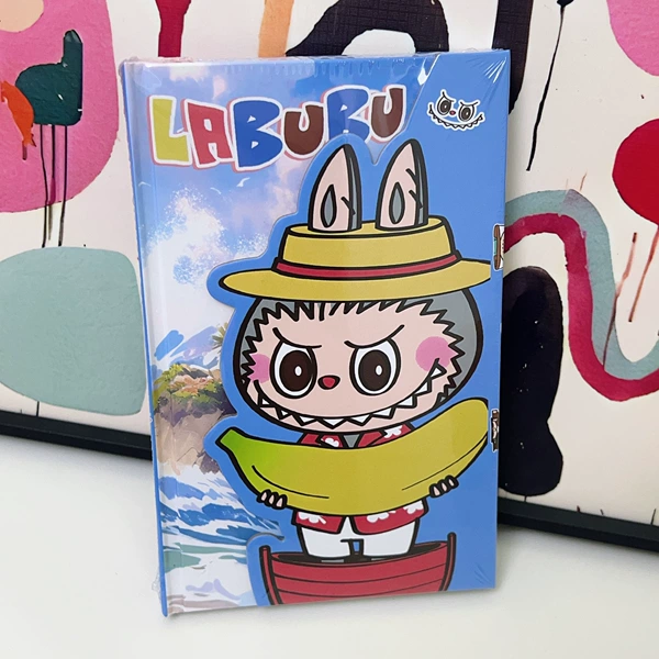 Banana Labubu [A6 tri-fold]
