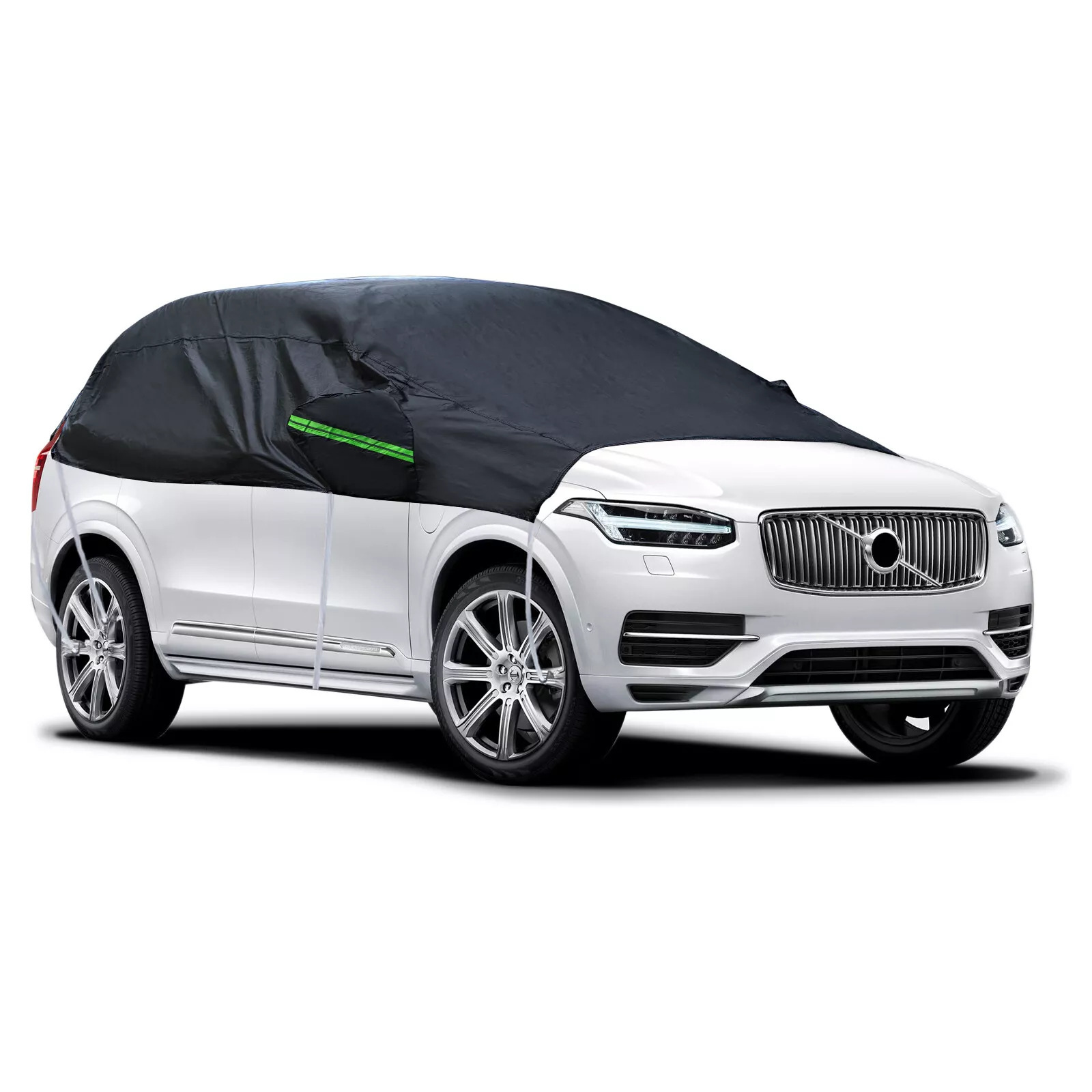 Car Half Cover, Car Cover, Sunshade, Dustproof, Sun Protection, Heat Insulation, Sunroof, Rain and Snow Protection, Half Body Front Shield, Frost Protection Thickened Cover