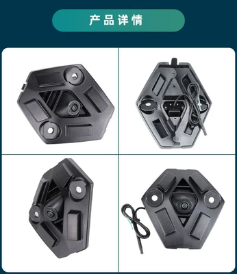 Car Camera, Vehicle camera - ahd720pcvbs-dual-control-function-black-fisheye-wide-angle-lens-qs123-renault