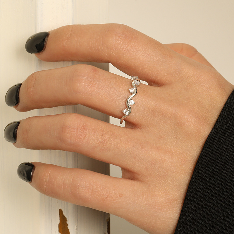 925 Sterling Silver Material 925 Sterling Silver Round Rings