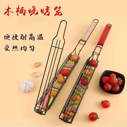 Mini Bbq Cage Bbq Hot Dog Cage Outdoor Bbq Grill Bbq Net Bbq Grill Stainless Steel Bbq Hot Dog