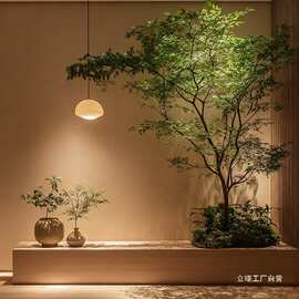 暖色窗帘冬季直播背景布3d立体背景布直播间背景墙网红快手简
