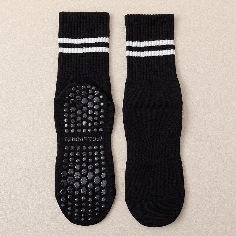 Calcetines de algodón para niños, calcetines deportivas antideslizantes de silicona para mujeres, calcetines especiales de acondicionamiento físico, calcetines de pilates, etc.