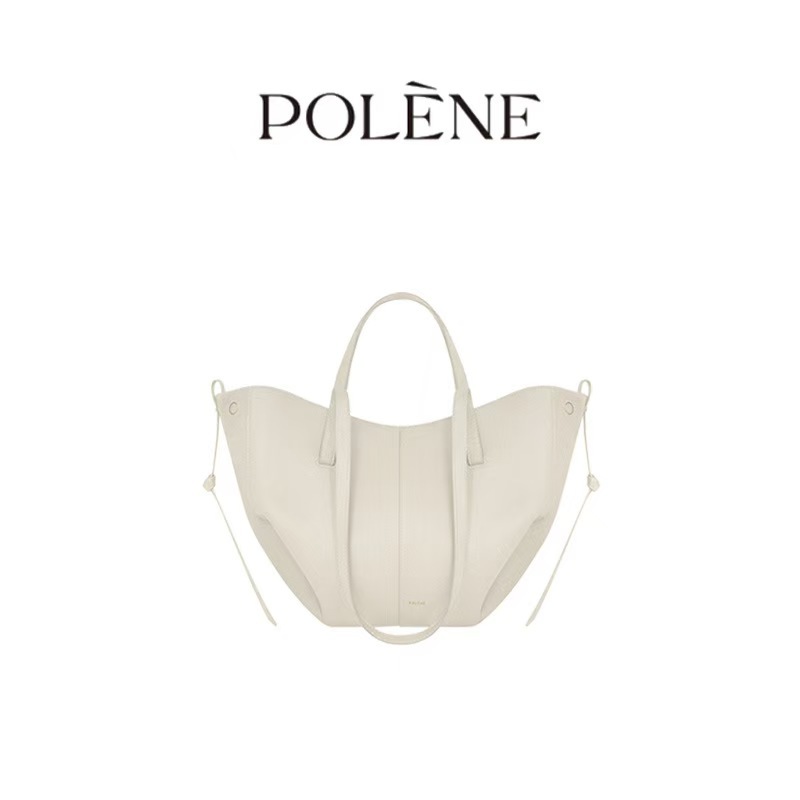 跨境爆款pol波灵恩翅膀包Cyme牛皮水桶包手提包托特大容量通勤女 - Thumbnail 10