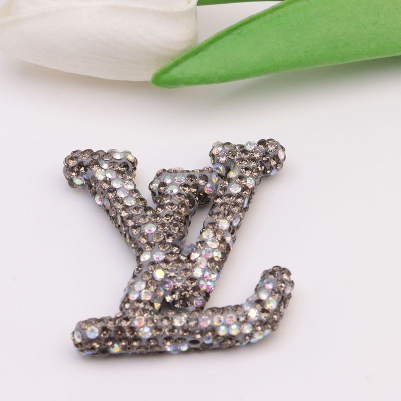 TK热卖 45*48mm LV重工珠 diy饰品配件 diy串珠笔钥匙扣项链|undefined