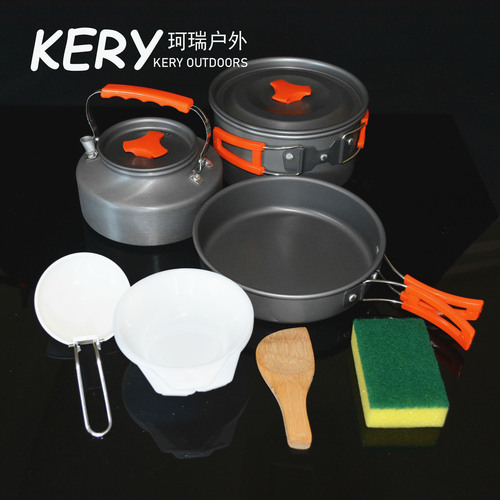 Outdoor Camping Pot Set 1.1L Portable Camp Pot, Best Selling on Amazon, Direct Manufacturer Sale