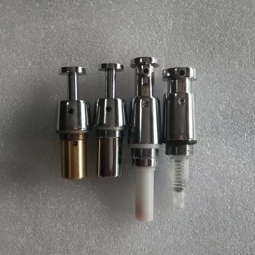 Copper Head Pressure-Free Stainless Steel Liquid Soap Dispenser Wall-Mounted Soap Pump Holder Hotel Bathroom Liquid Soap Distributor