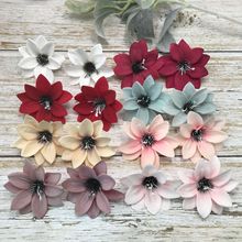 新款仿真菊花绢布花朵DIY家居装饰拍摄艺术花环花墙背景装饰批发