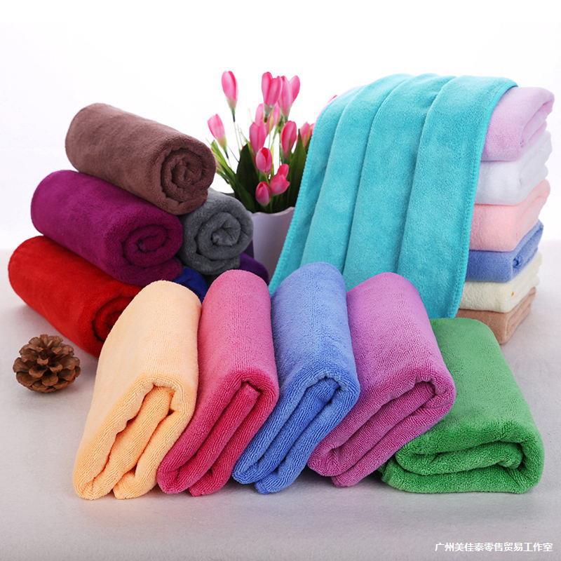 Barber shop hair salon special foot bath towel is thicker than cotton absorbent hair beauty salon big towel