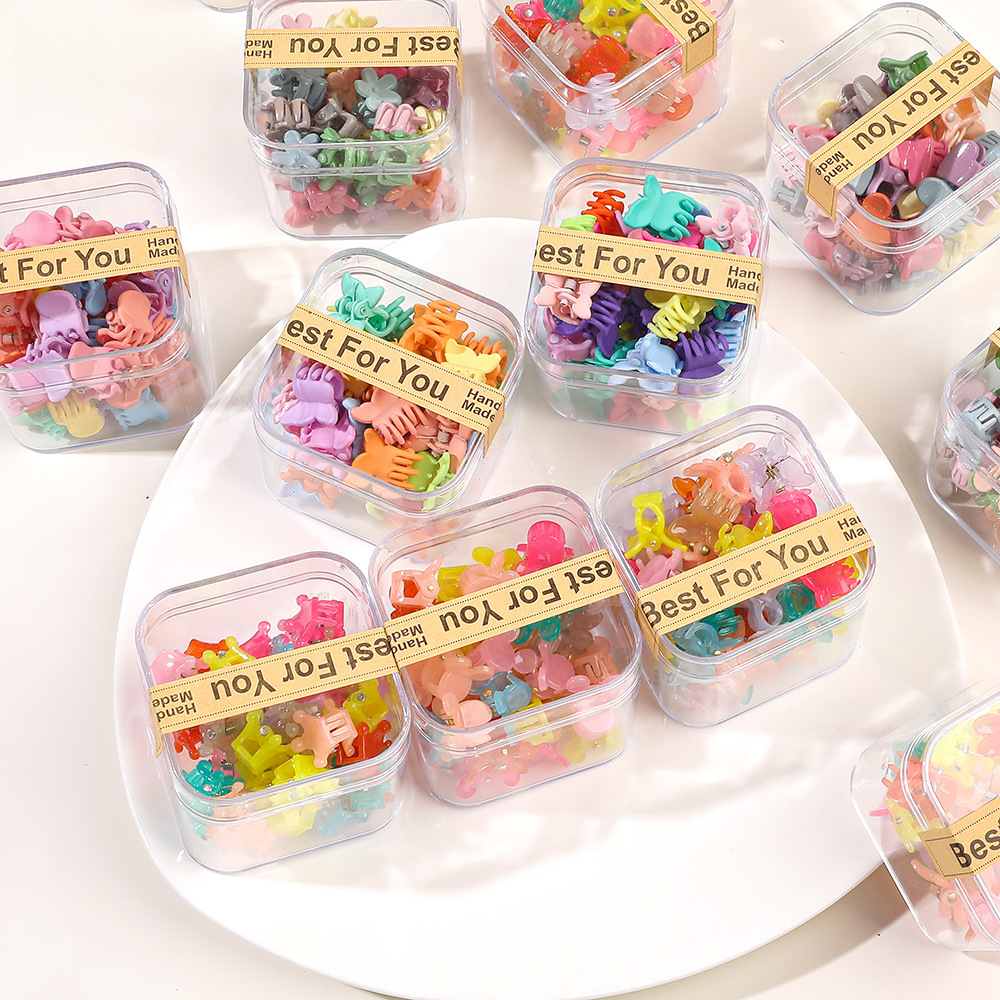 Set mini mollette per capelli colorate per trecce e frangetta_voghion.com