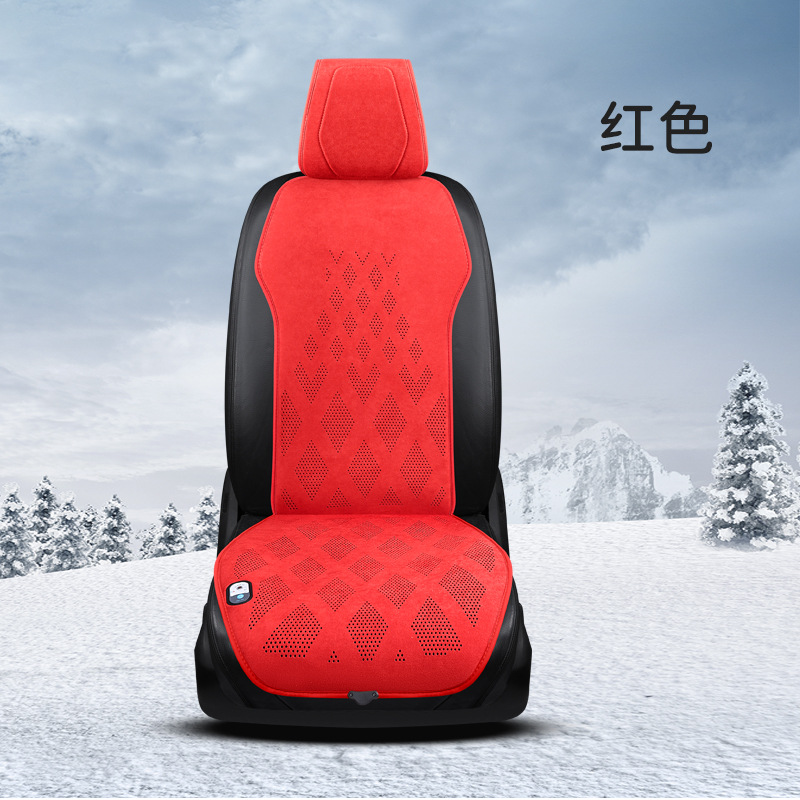 Qìchē – Multi-function pad Seat Cushion - r02-red-single-seat