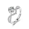 Four-prong crown