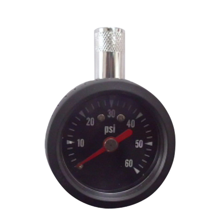 余姚自主厂家 车用胎压检测表 便携轻巧式强磁形压胎表