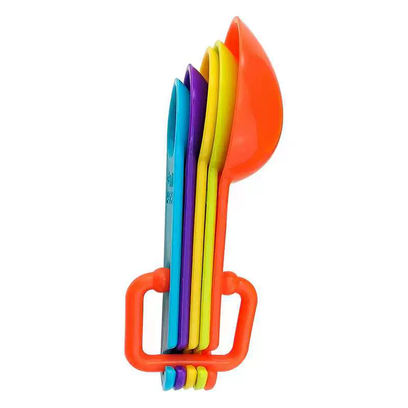 Plastic set scaled, measuring spoon, measuring cup, 4 pieces