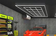 폭발 Tian Zi 둥지 벌 램프 2.435*4.845M(680w)