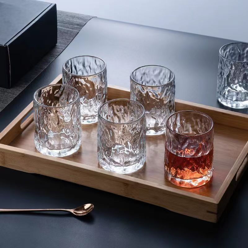 glass tea cup for home use for living room