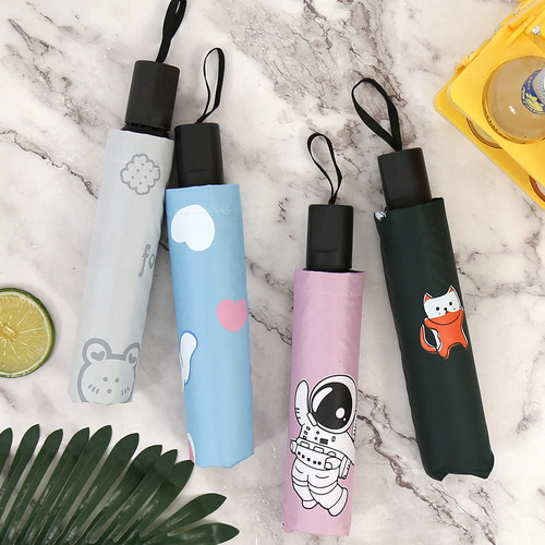 Wholesale customized fully automatic manual sunshade umbrella for women wholesale printed logo gift advertising umbrella