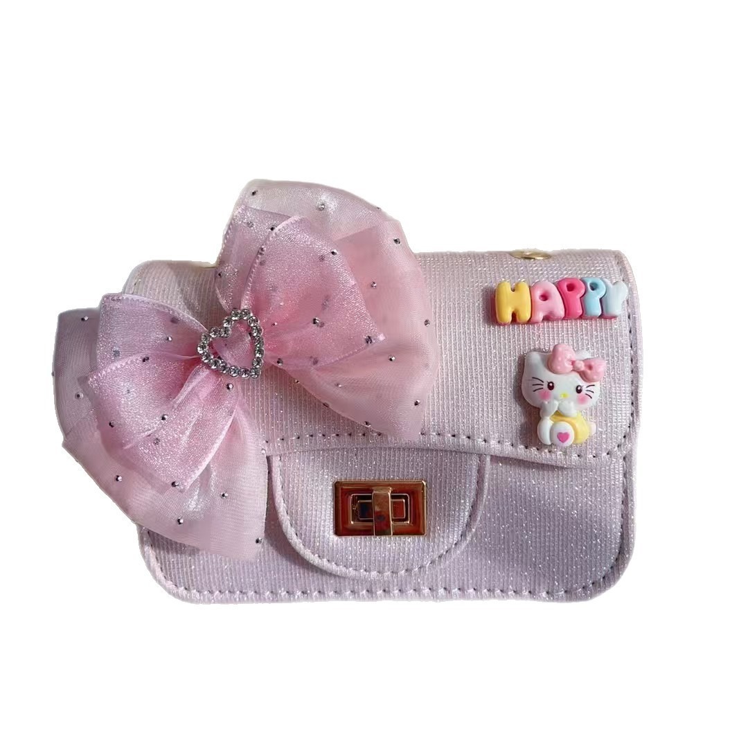 Melody bow bolso de princesa bolso de perla bolso de Año Nuevo bolso de cambio accesorios cadena de hombro