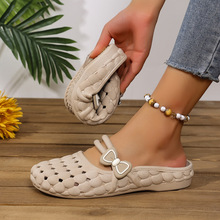 S 48928 Hollow flat mom sandals �ο�ƽ������ɳ̲Ь�羳��