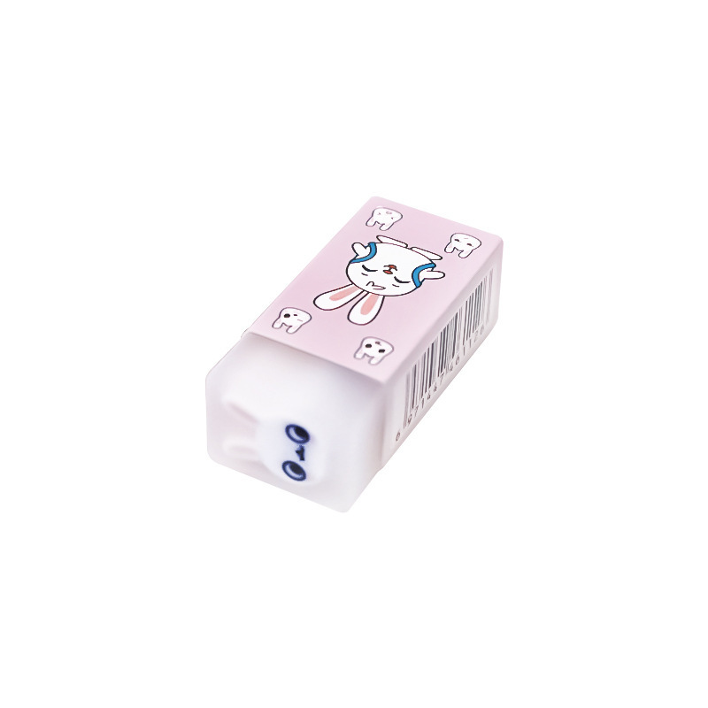 Caricatura encantadora sándwich de goma para niños pintura corrección de errores borracha para estudiantes papelería regalo corregido borracha