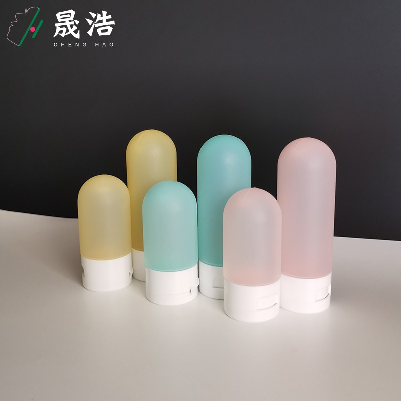 50mlPE绒面倒立瓶 30ml洗面奶免洗手液软管瓶 挤压瓶 旅行分装瓶