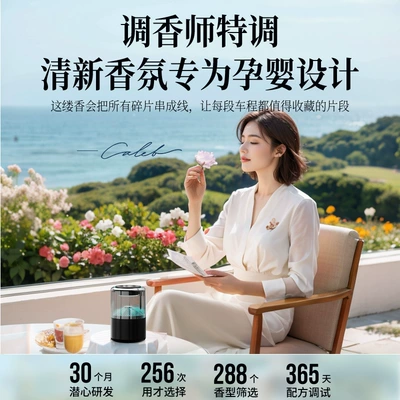 Car Perfume Aromatherapy: Fragrance Diffuser High-End Perfume