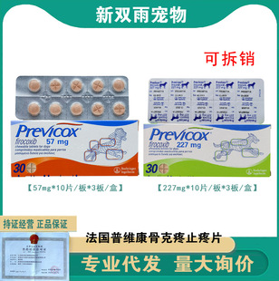 French Purvicon Bone Pain 57Mg Pain Relief Feiluoxic Chewable Tablets for Pet Dogs Joint Pain Relief