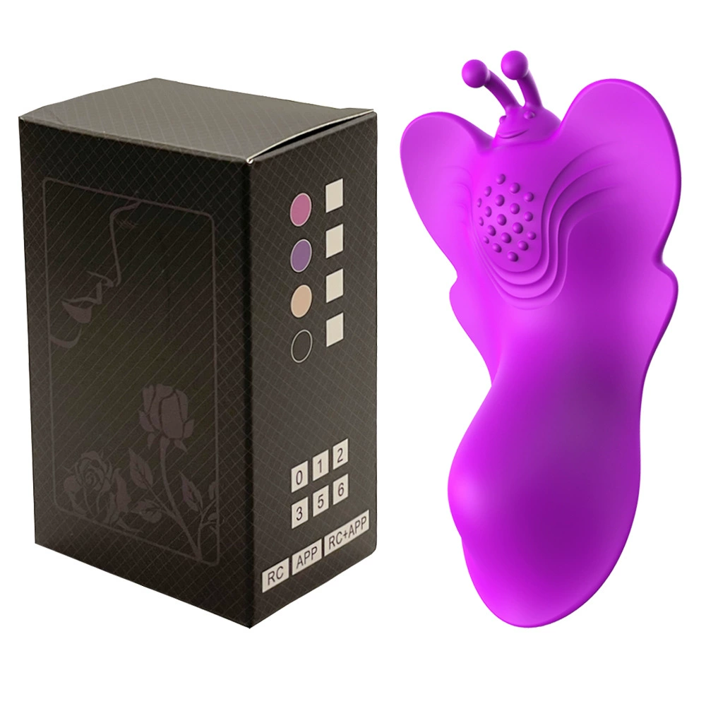 Симпатично? Butterfly Suction Vibrator, Silicone, 9-Channel APP Control & Remote, Compact Invisible Egg