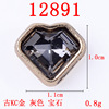 New fashion diamond -mosaic many nail materials DIY nail metal long right -angle triangle alloy accessories spot