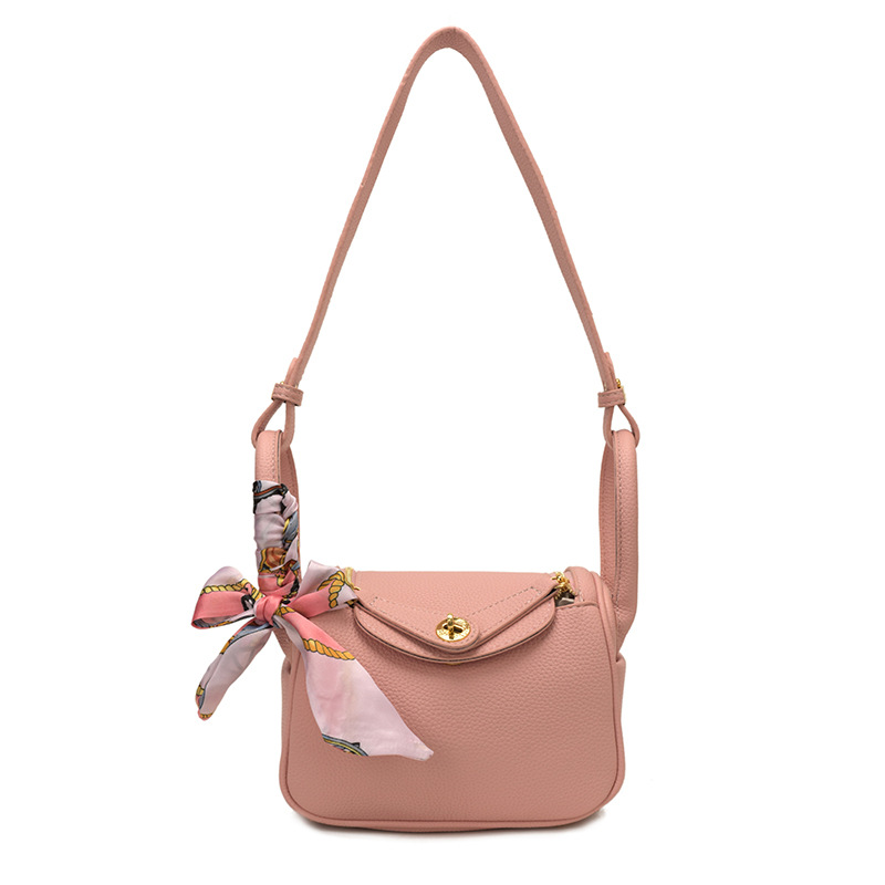 2026 Cross-Border Trending Women's Pillow Bag, Fashion Versatile Shoulder & Crossbody Bag, Lychee Grain Commuter Trendy Doctor Bag - Thumbnail 7